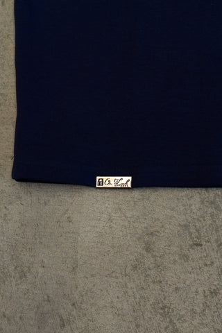 AUTHENTICITY AFFILIATION TEE - MIDNIGHT BLUE - On Lock Apparel XS TEES