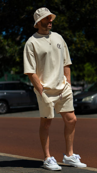 CONSISTENCY SHORTS - RICH VANILLA - SHORTSOn Lock Apparel