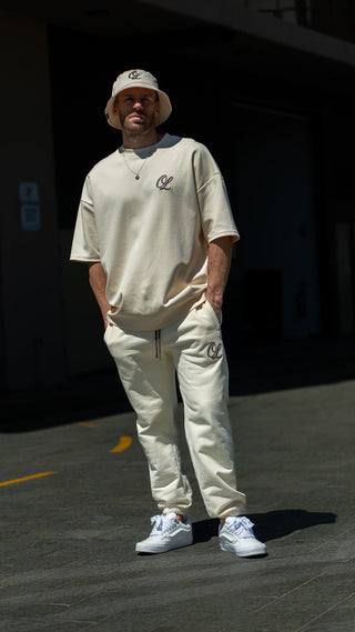 CONSISTENCY SWEATPANTS - RICH VANILLA - SWEATPANTSOn Lock Apparel