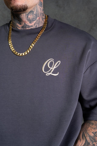 CONSISTENCY TEE - CHARCOAL - TEESOn Lock Apparel