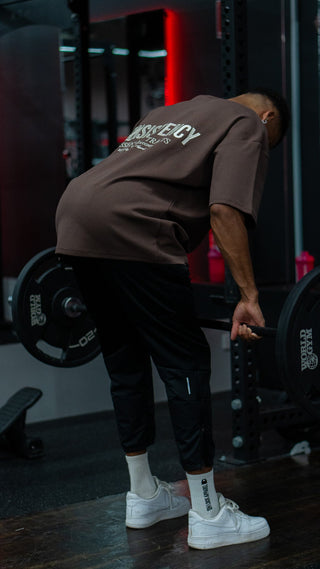 CONSISTENCY TEE - CHOCOLATE - TEESOn Lock Apparel