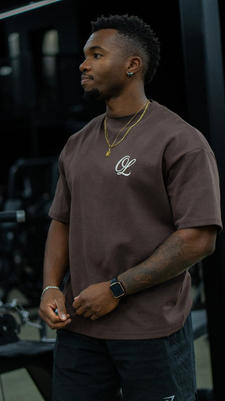 CONSISTENCY TEE - CHOCOLATE - TEESOn Lock Apparel