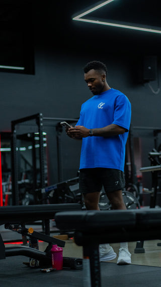 CONSISTENCY TEE - COBALT BLUE - TEESOn Lock Apparel