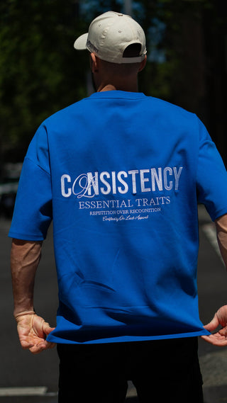CONSISTENCY TEE - COBALT BLUE - TEESOn Lock Apparel
