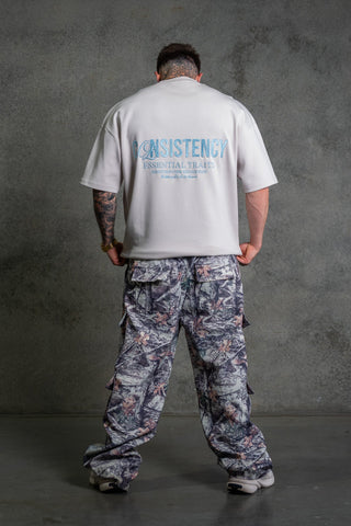 CONSISTENCY TEE - PLATINUM - TEESOn Lock Apparel