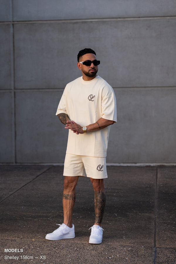 CONSISTENCY TEE - RICH VANILLA