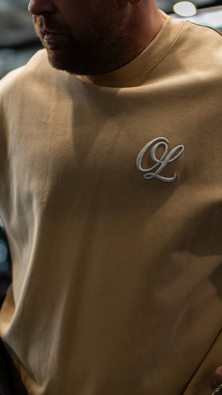CONSISTENCY TEE - TAN - TEESOn Lock Apparel