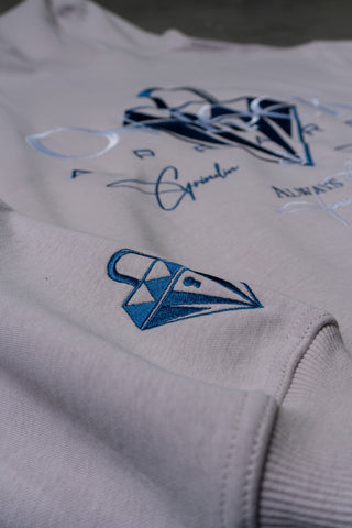 GRATEFUL HOODIE - ELUSION GREY - HOODIESOn Lock Apparel