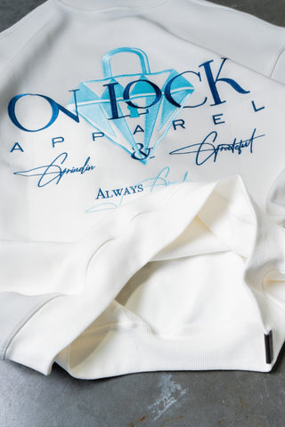 GRATEFUL PULLOVER - SOFT WHITE - PULLOVEROn Lock Apparel