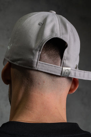 GRATEFUL STRAP BACK - ELUSION GREY - HEADWEAROn Lock Apparel