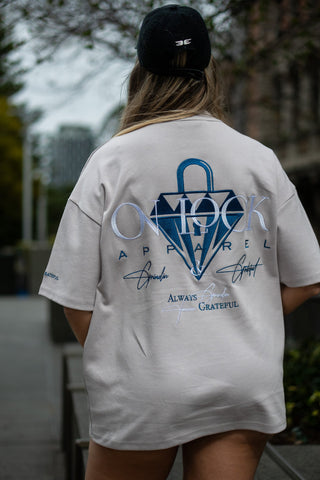 GRATEFUL TEE - ELUSION GREY - TEESOn Lock Apparel