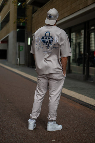 GRATEFUL TEE - ELUSION GREY - TEESOn Lock Apparel