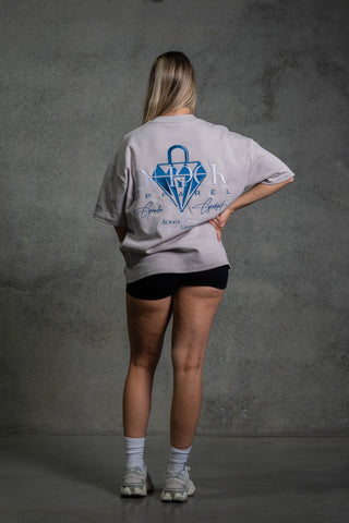 GRATEFUL TEE - ELUSION GREY - TEESOn Lock Apparel