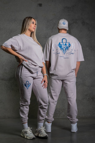 GRATEFUL TEE - ELUSION GREY - TEESOn Lock Apparel