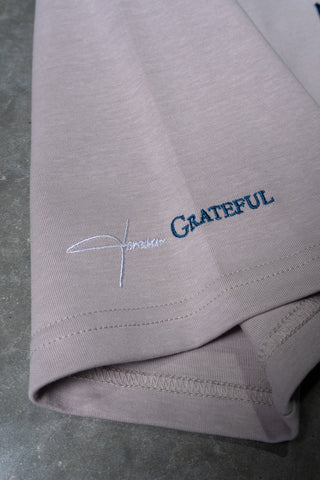 GRATEFUL TEE - ELUSION GREY - TEESOn Lock Apparel