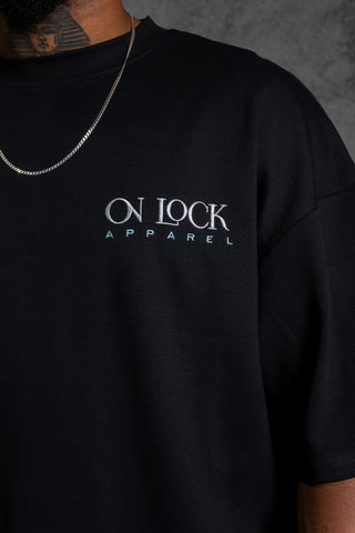 GRATEFUL TEE - PITCH BLACK - TEESOn Lock Apparel