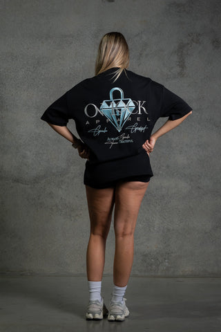 GRATEFUL TEE - PITCH BLACK - TEESOn Lock Apparel