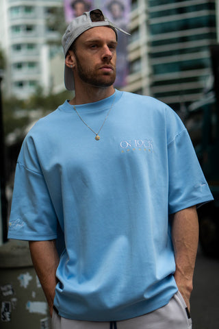 GRATEFUL TEE - SKY BLUE - TEESOn Lock Apparel