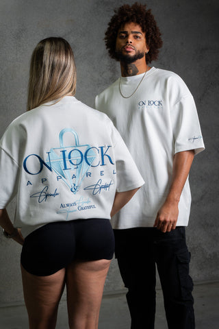 GRATEFUL TEE - SOFT WHITE - TEESOn Lock Apparel
