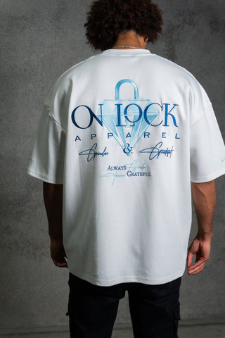 GRATEFUL TEE - SOFT WHITE - TEESOn Lock Apparel