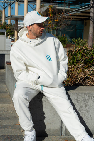 OL SERIES HOODIE - SOFT WHITE - On Lock Apparel XS HOODIES