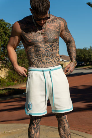 OL SERIES SHORTS - SOFT WHITE - On Lock Apparel XS SHORTS