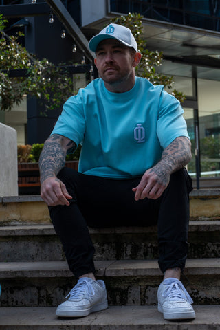 OL SERIES TEE - ARCTIC BLUE - On Lock Apparel XS TEES