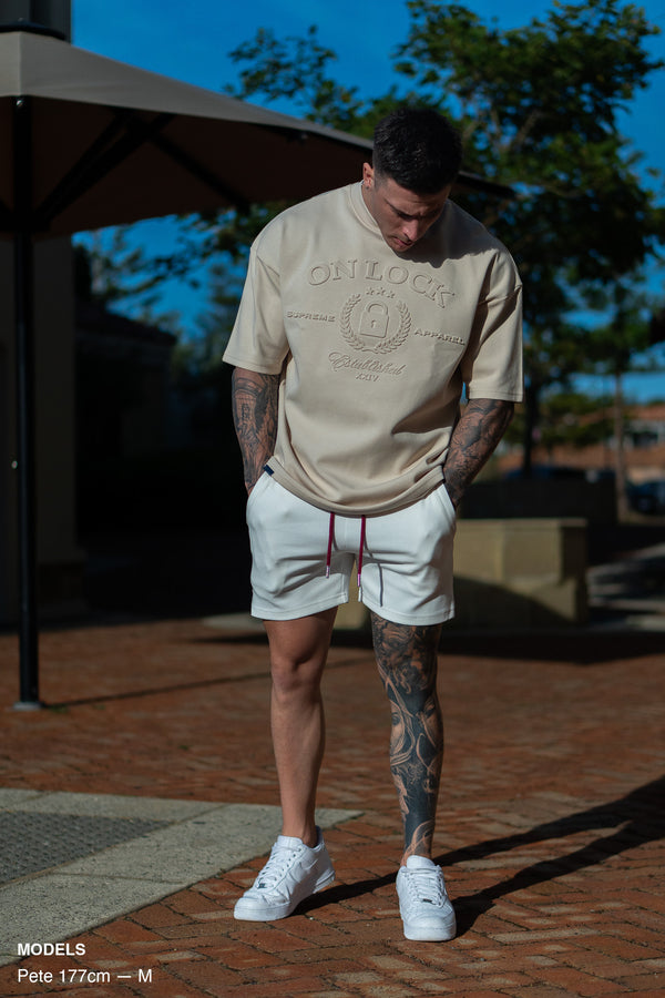 SUPREME TEE - SAND