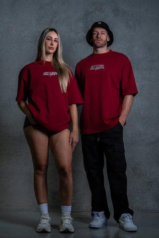 MONOLITH TEE - BLOOD RED