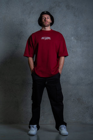 MONOLITH TEE - BLOOD RED