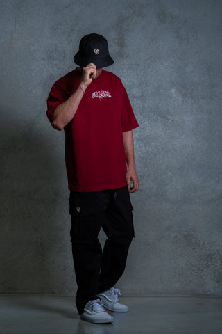 MONOLITH TEE - BLOOD RED