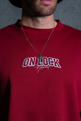 MONOLITH TEE - BLOOD RED