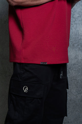 MONOLITH TEE - BLOOD RED