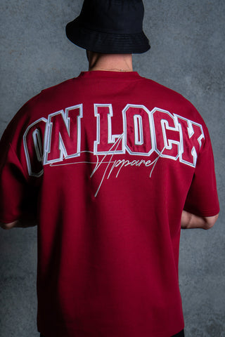 MONOLITH TEE - BLOOD RED