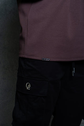 LION HEARTED TEE - CHOCOLATE