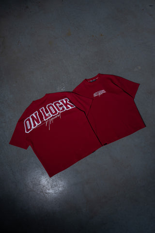 MONOLITH TEE - BLOOD RED