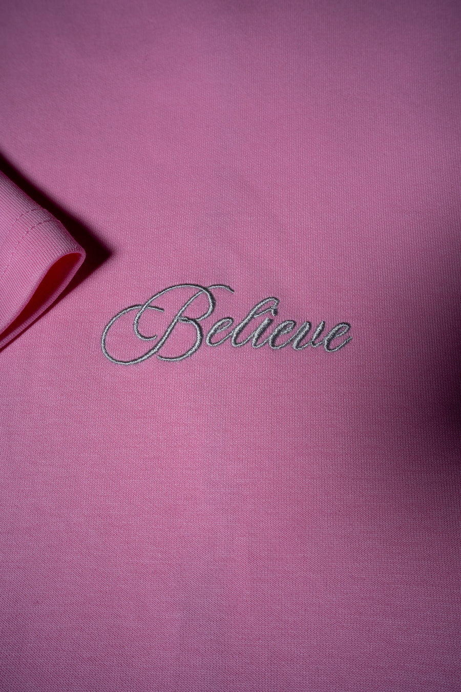 BELIEVE TEE - PINK