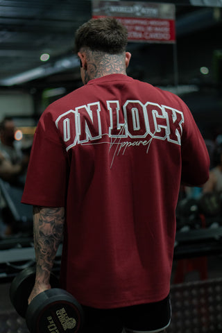 MONOLITH TEE - BLOOD RED