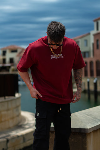 MONOLITH TEE - BLOOD RED