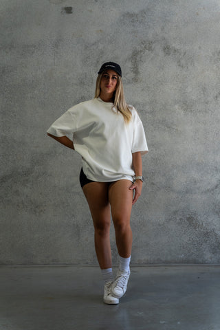 SIMPLICITY TEE - SOFT WHITE