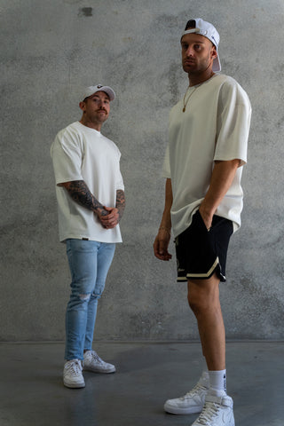 SIMPLICITY TEE - SOFT WHITE