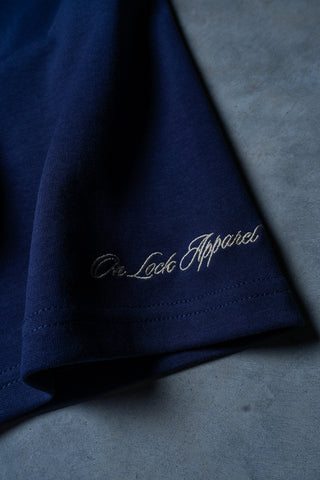 AUTHENTICITY AFFILIATION TEE - MIDNIGHT BLUE