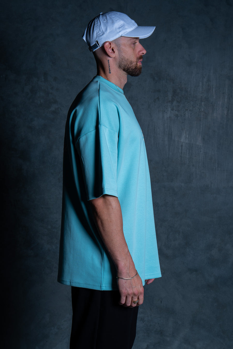 EVOLVE TEE - PISTACHIO BLUE