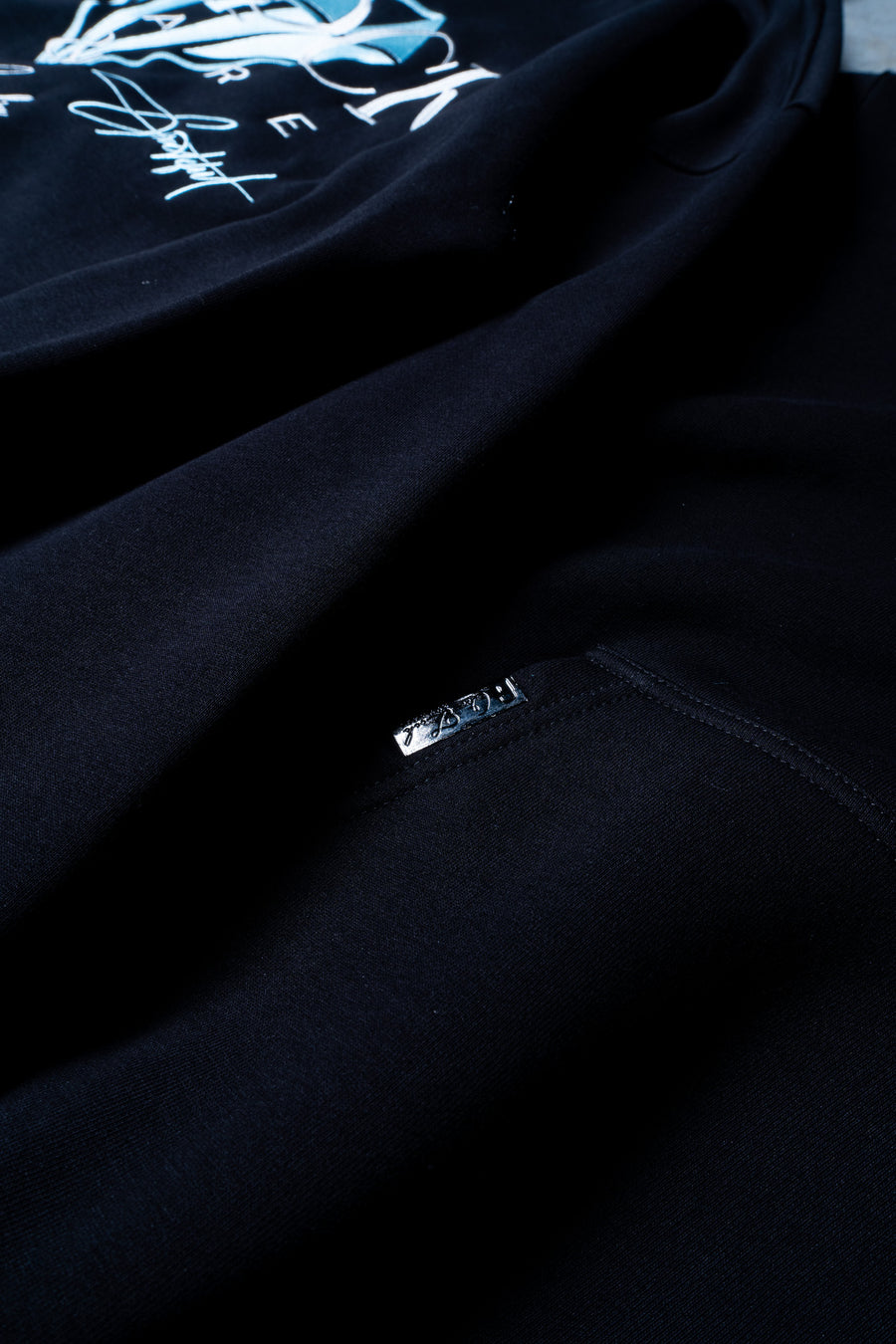 GRATEFUL HOODIE - PITCH BLACK