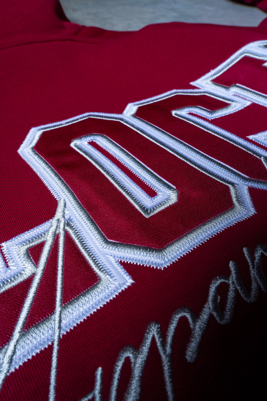MONOLITH HOODIE - BLOOD RED