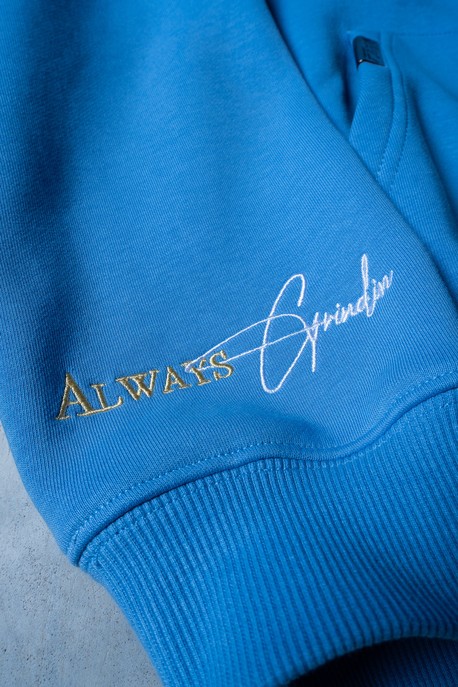 GRATEFUL HOODIE - SKY BLUE