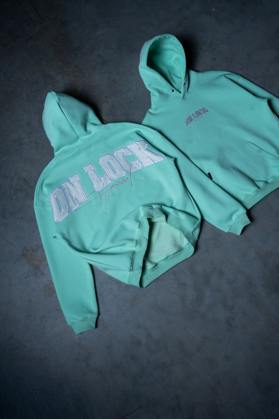 MONOLITH HOODIE - TIFFANY