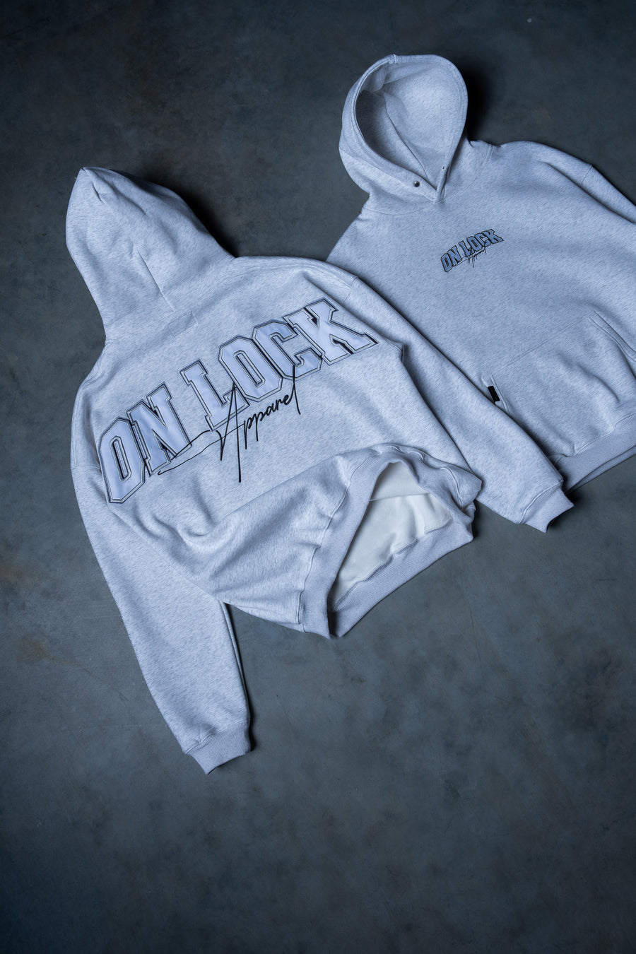MONOLITH HOODIE - CLOUD GREY