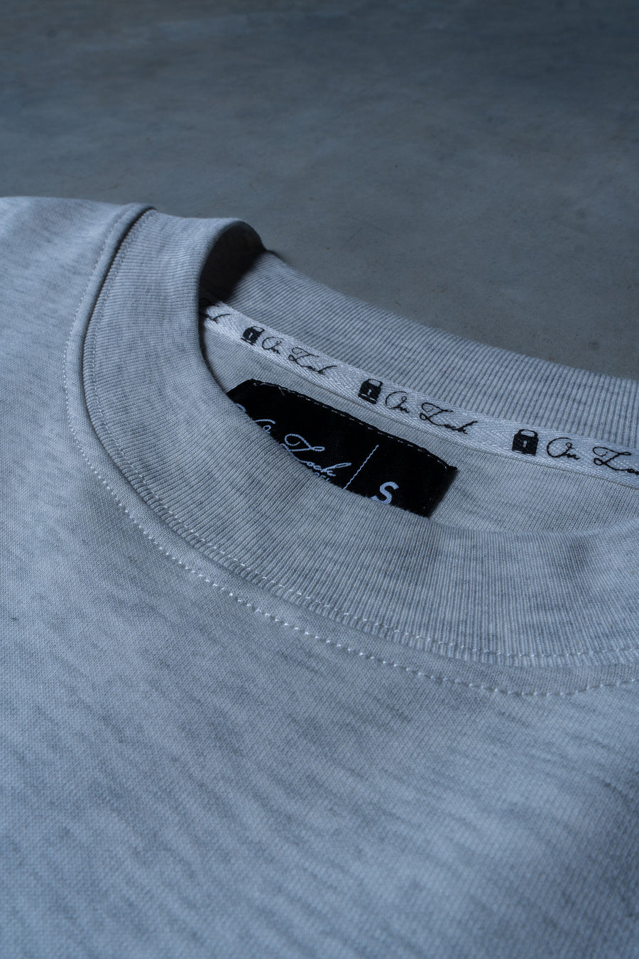 MONOLITH L/S TEE - MARLE GREY