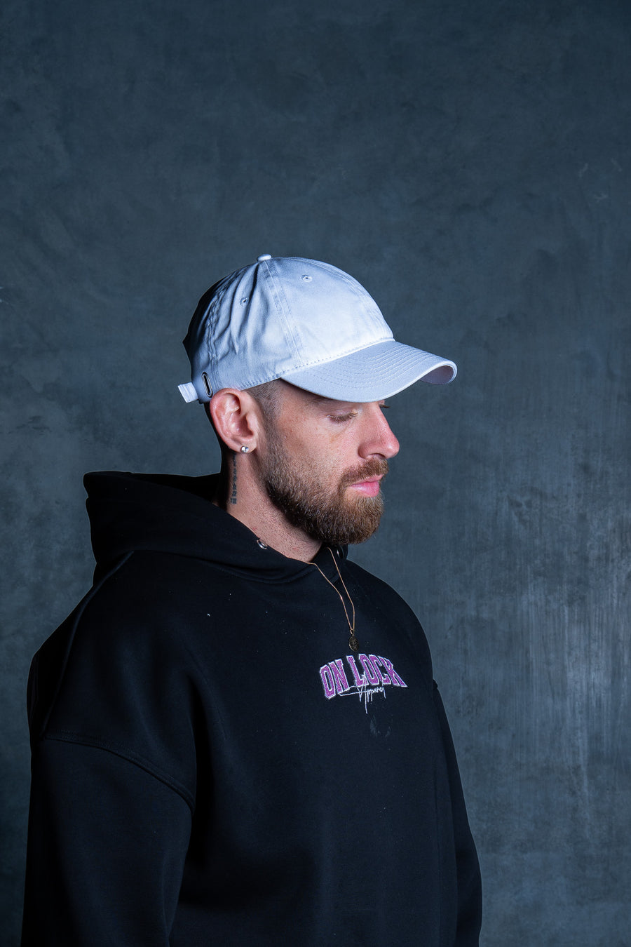 INITIAL STRAP BACK - WHITE